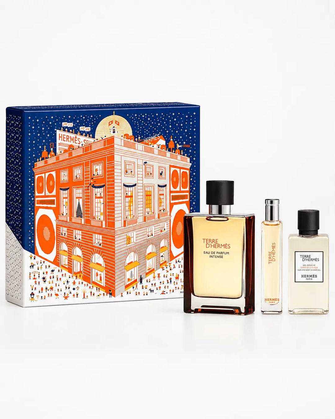 Terre d'Hermes Eau Givree by Hermes for Men 3Pc Set with 3.3oz EDP Spray