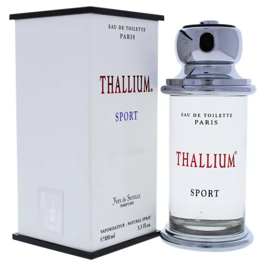 Thallium Sport By Yves De Sistelle For Men 3.4 oz EDT Spray - perfumesandrea