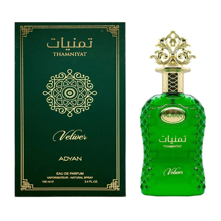 Thamniyat Vetiver By Adyan Unisex 3.4 oz EDP Spray - perfumesandrea