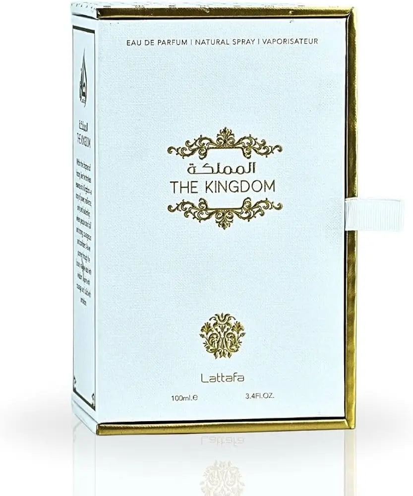 The Kingdom By Lattafa For Men 3.4oz EDP Spray Lattafa