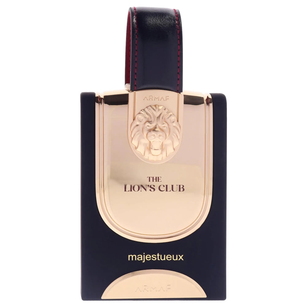 The Lion's Club Majestueux by Armaf 3.4oz EDP perfume bottle