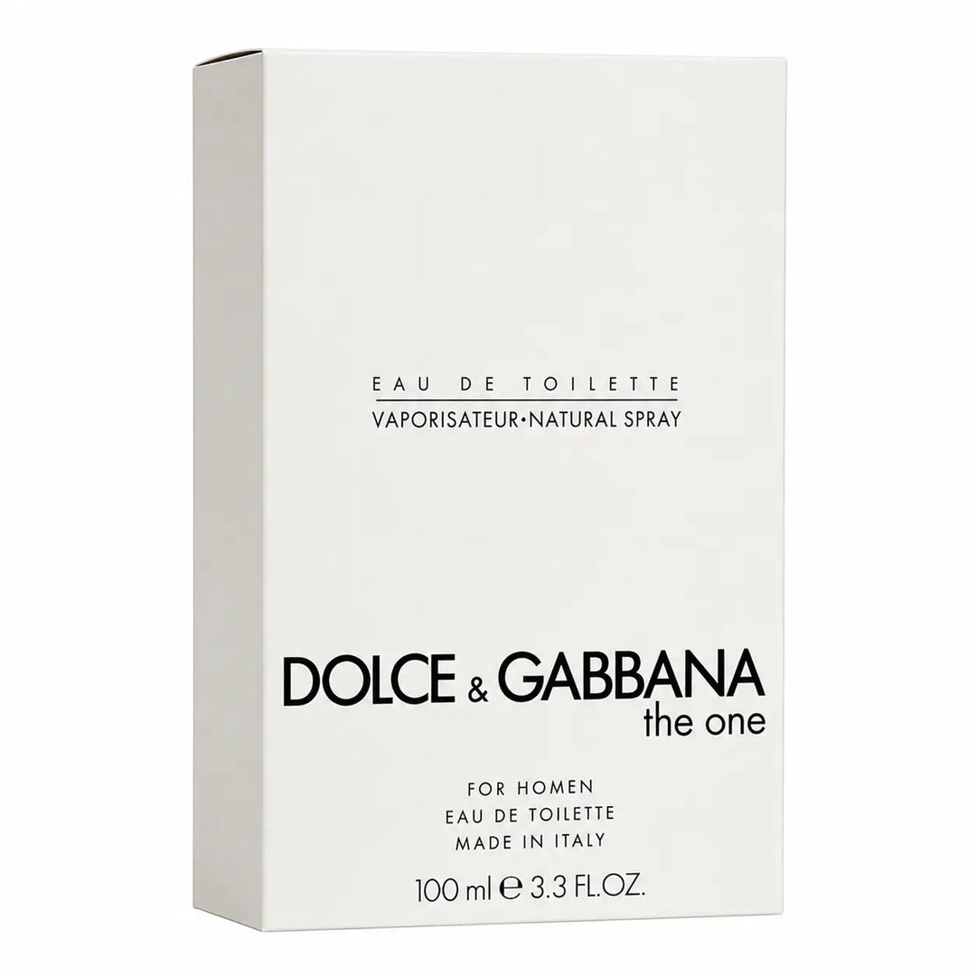 The One by Dolce Gabbana for Men 3.3oz EDP Tester packaging