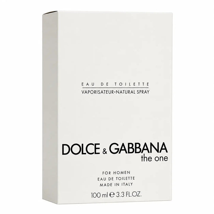 The One by Dolce Gabbana for Men 3.3oz EDP Tester packaging