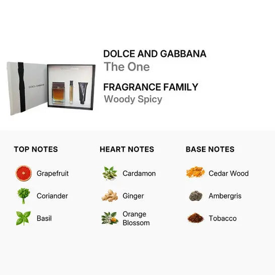 The One D&G warm elegant night fragrance