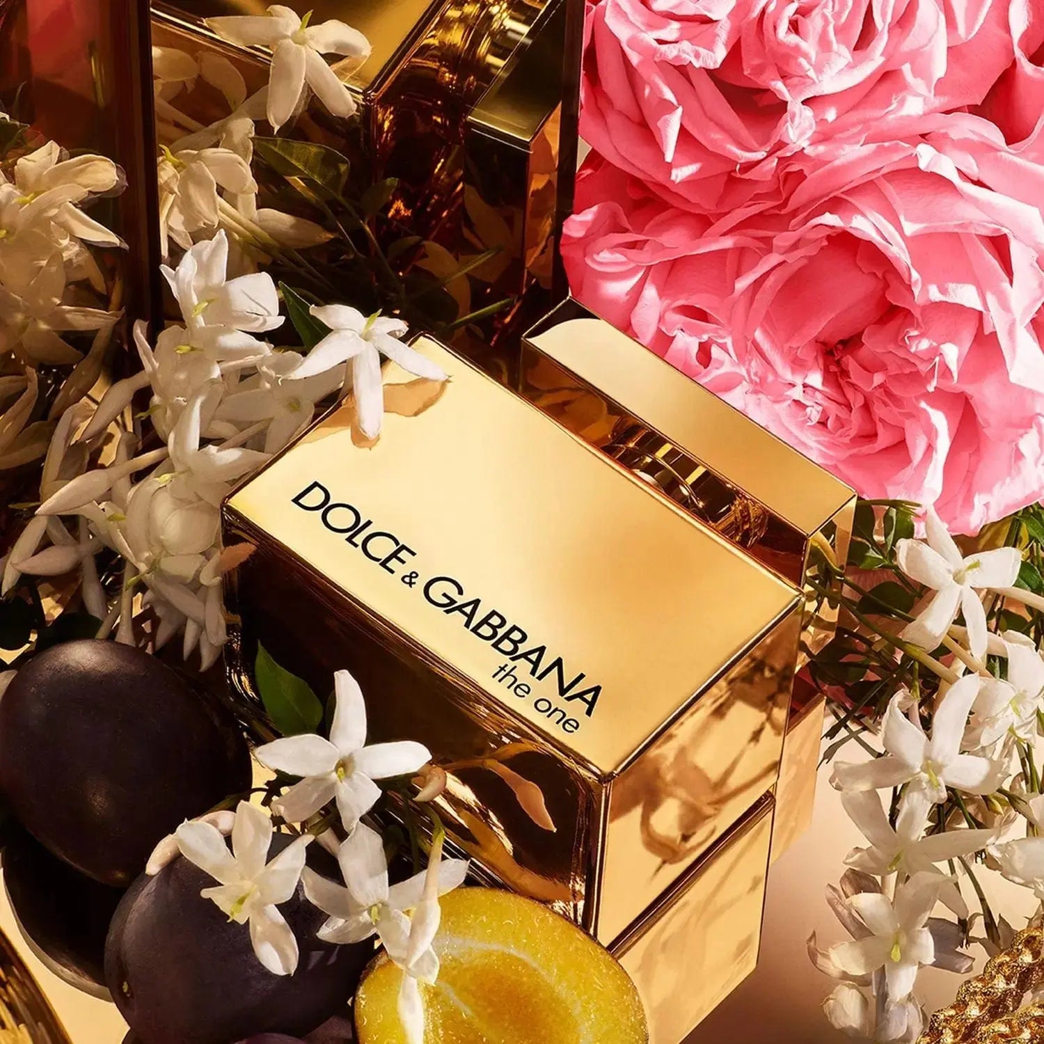 The One Gold Intense By Dolce & Gabbana For Women 1.6oz EDP perfume bottle
