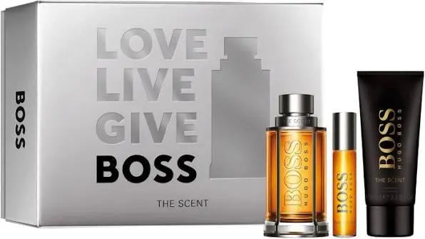Boss The Scent Love Live Give Men 3Pc Set 3.3oz EDT