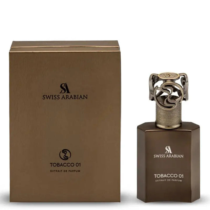 Tobacco 01 by Swiss Arabian Men 1.7oz Extrait de Parfum bottle