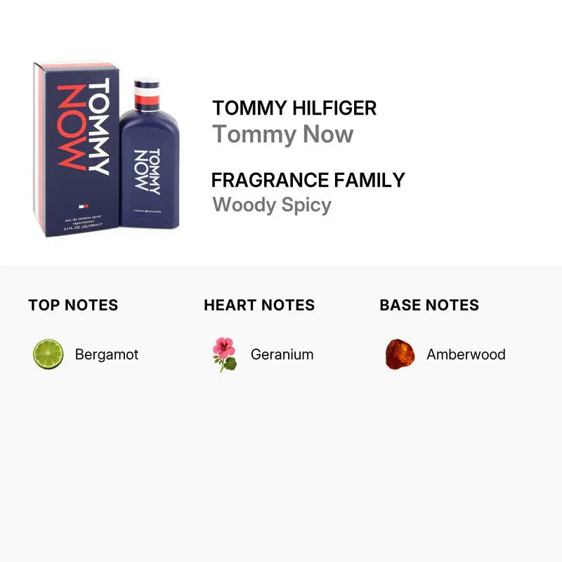 Tommy Now by Tommy Hilfiger fresh spicy everyday fragrance for men