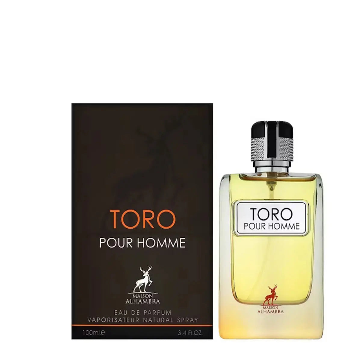 Toro Pour Homme By Maison Alhambra For Men 3.4oz  EDP Spray Maison Alhambra