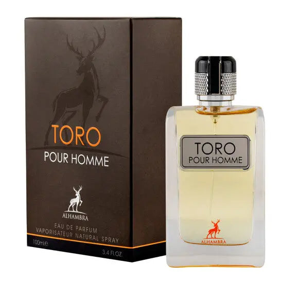 Toro Pour Homme By Maison Alhambra For Men 3.4oz  EDP Spray Maison Alhambra