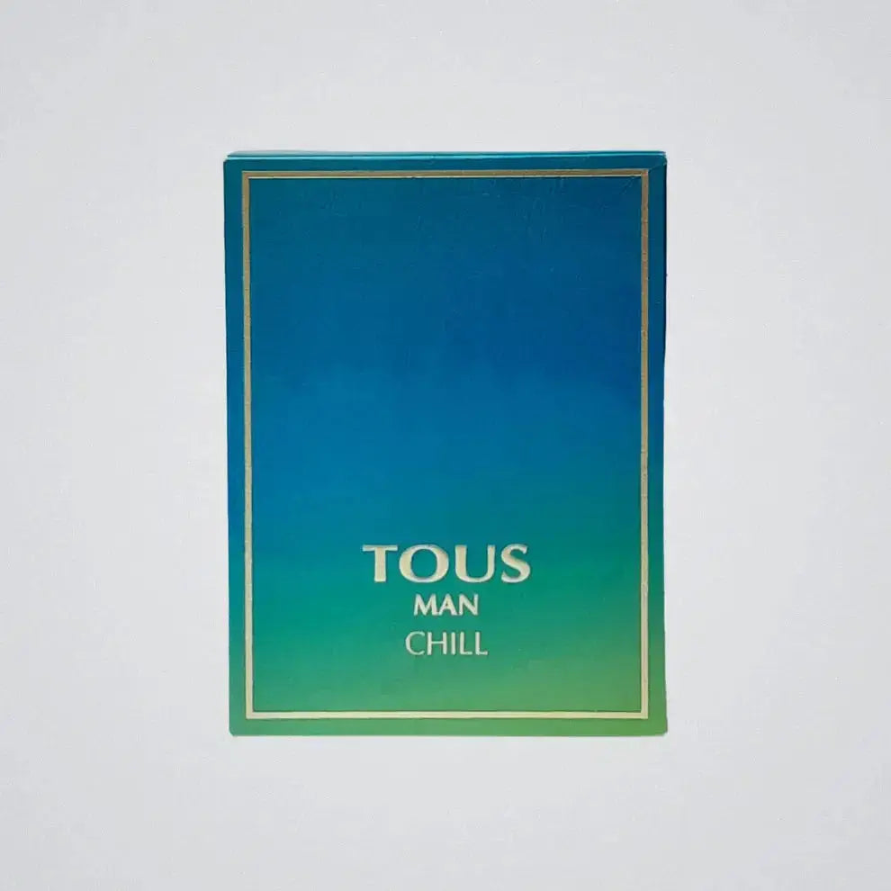 Tous Man Chill original box 3.4oz Eau de Toilette
