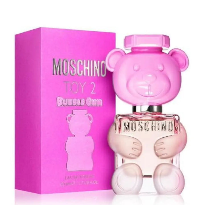 Toy 2 Bubble Gum by Moschino for Women 1.7oz EDT perfume bottle