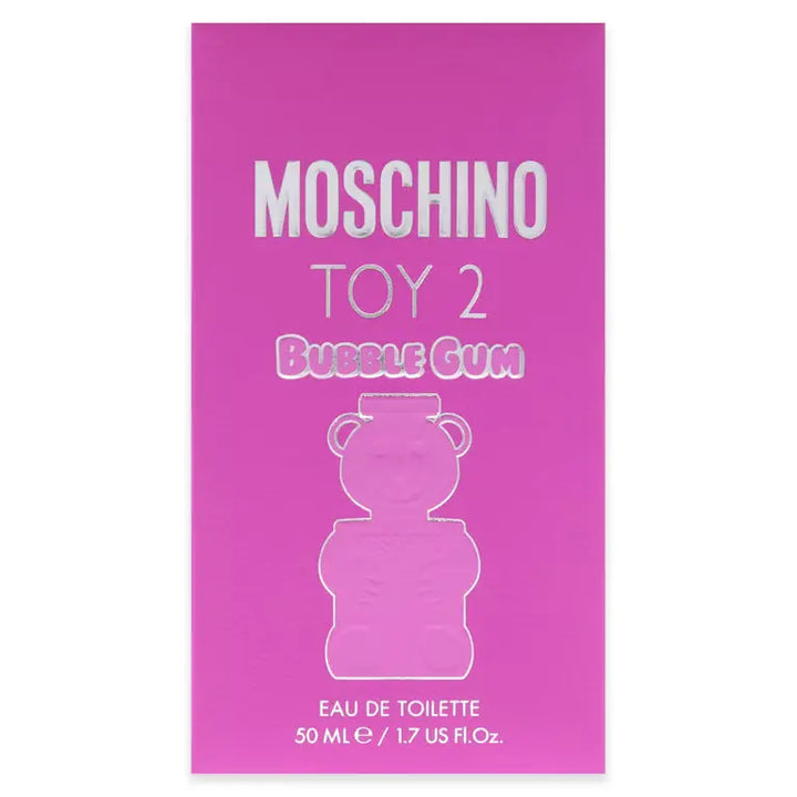 Toy 2 Bubble Gum by Moschino original 1.7oz Eau de Toilette box