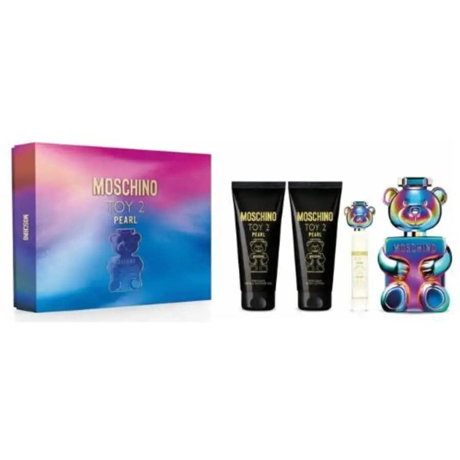Moschino Toy 2 Pearl Unisex 4pc Gift Set Eau De Parfum.