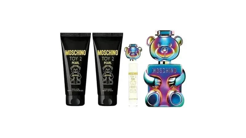 Moschino Toy 2 Pearl Unisex 4pc Gift Set Eau De Parfum.