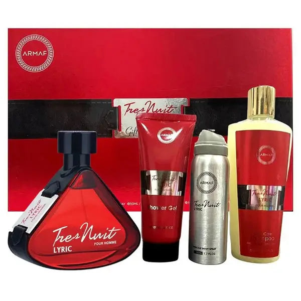 Tres Nuit Lyric By Armaf For men (4pc Gift Set) - perfumesandrea