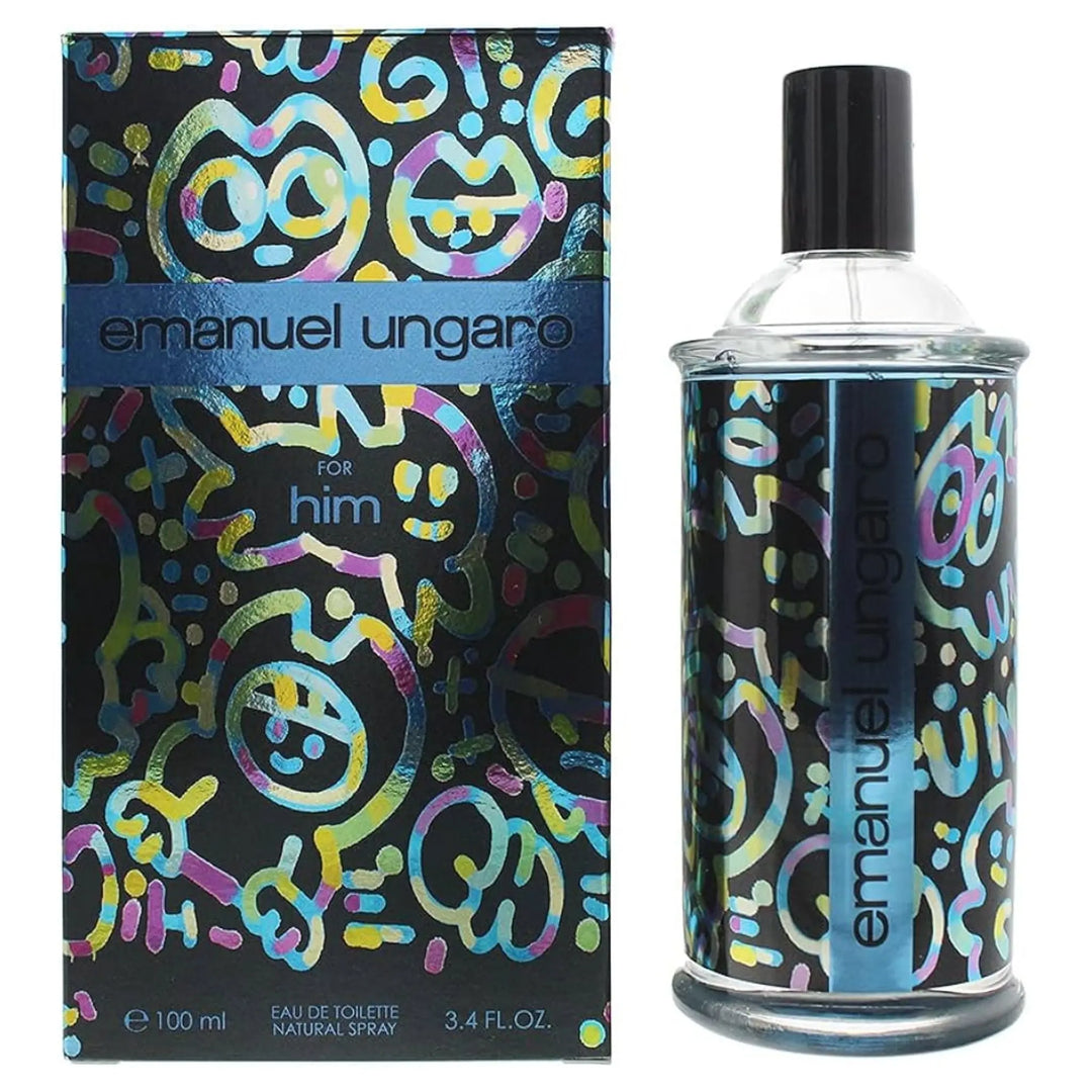 Ungaro Him By Emanuel Ungaro For Men 3.4oz EDT Spray