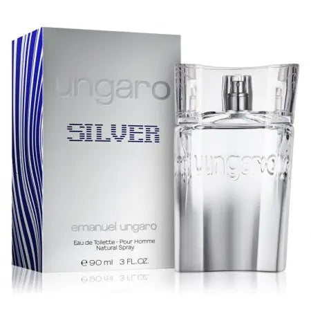 Ungaro Silver By Emanuel Ungaro For Men 3.0oz EDT Spray