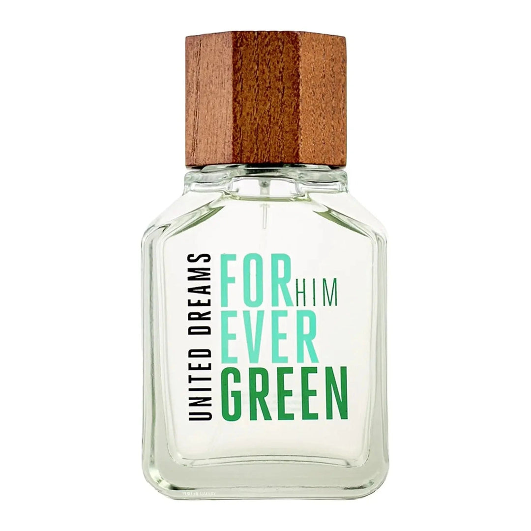 United Dreams Forever Green For Him By Benetton For Men 3.4 oz EDT Spray - perfumesandrea