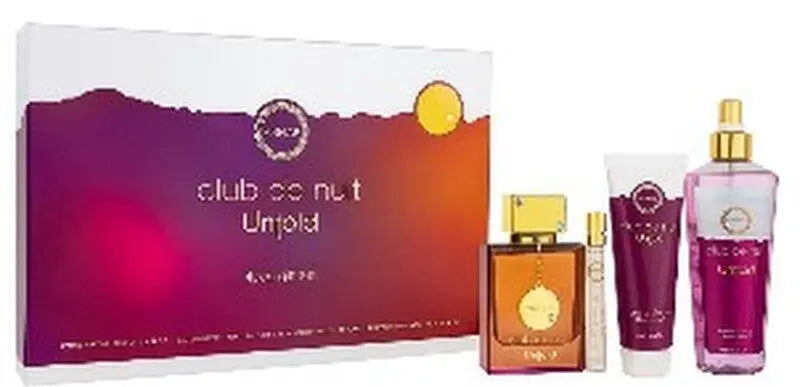 Untold Set 4p By Club De Nuit For Unisex 3.6oz EDP Spray