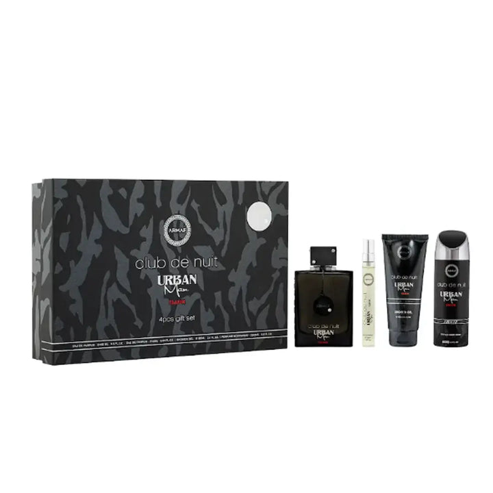 Urban Elixir by Club De Nuit original 4-piece Eau de Parfum gift set box