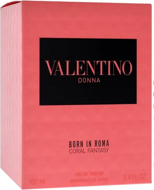 Valentino Born Coral Fantasy 3.4 oz W EDP box