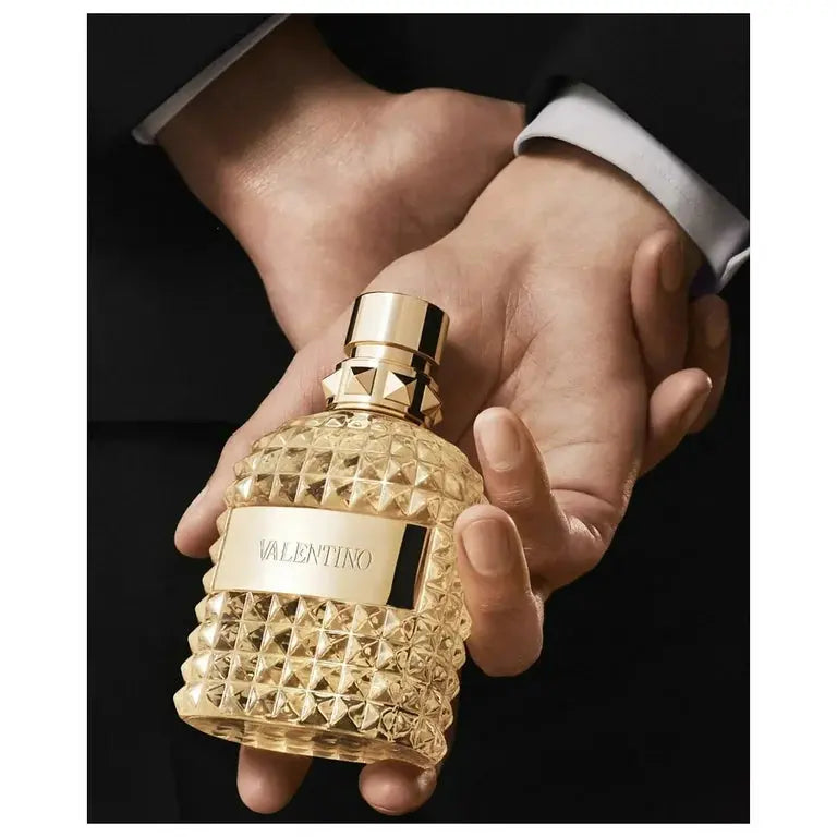 Valentino Born in Roma The Gold Uomo For Men 3.4 oz EDT Spray VALENTINO