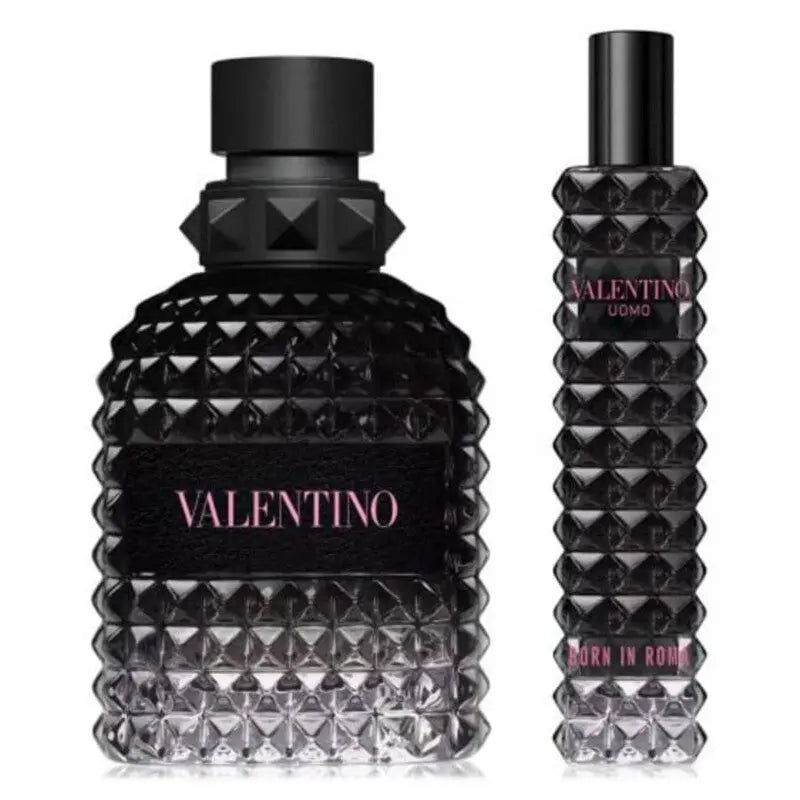 Valentino Uomo Born In Roma 2Pc Set for Men 3.4oz EDT perfume set