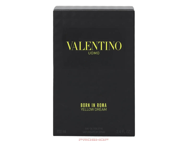 Valentino Uomo Born in Roma Yellow Dream For Men EDT 3.4oz Spray VALENTINO