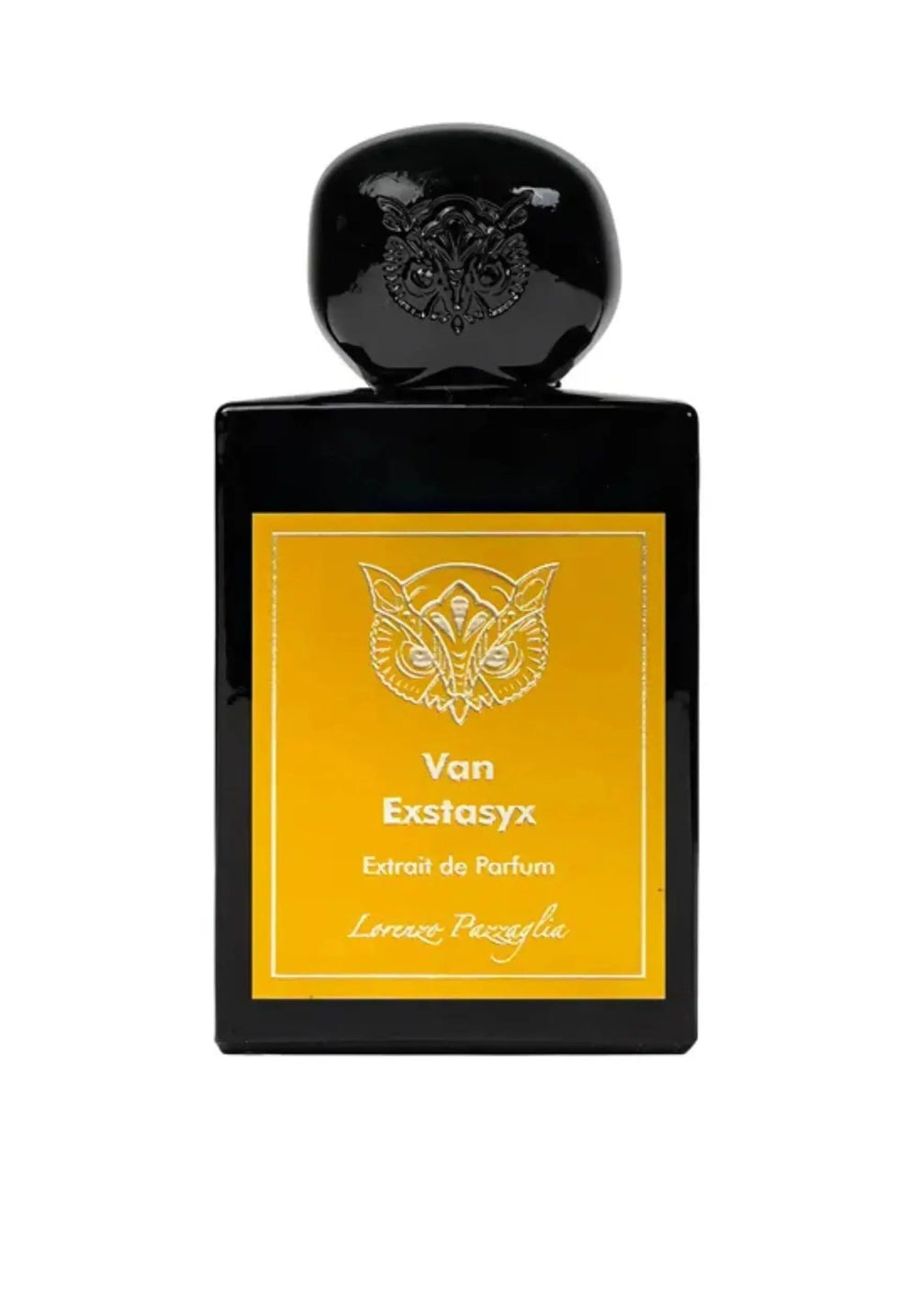 Van Extasyx by Lorenzo Pazzaglia 1.7oz Parfum bottle detail