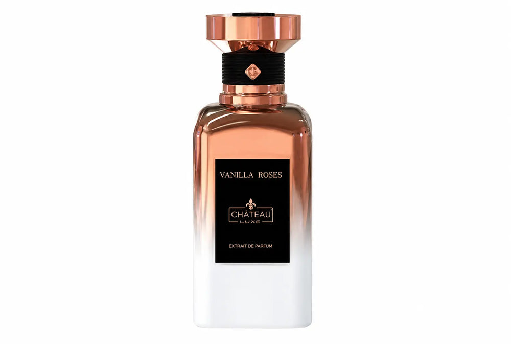 Vanilla Roses by Chateau Women 3.4oz Extrait de Parfum bottle detail