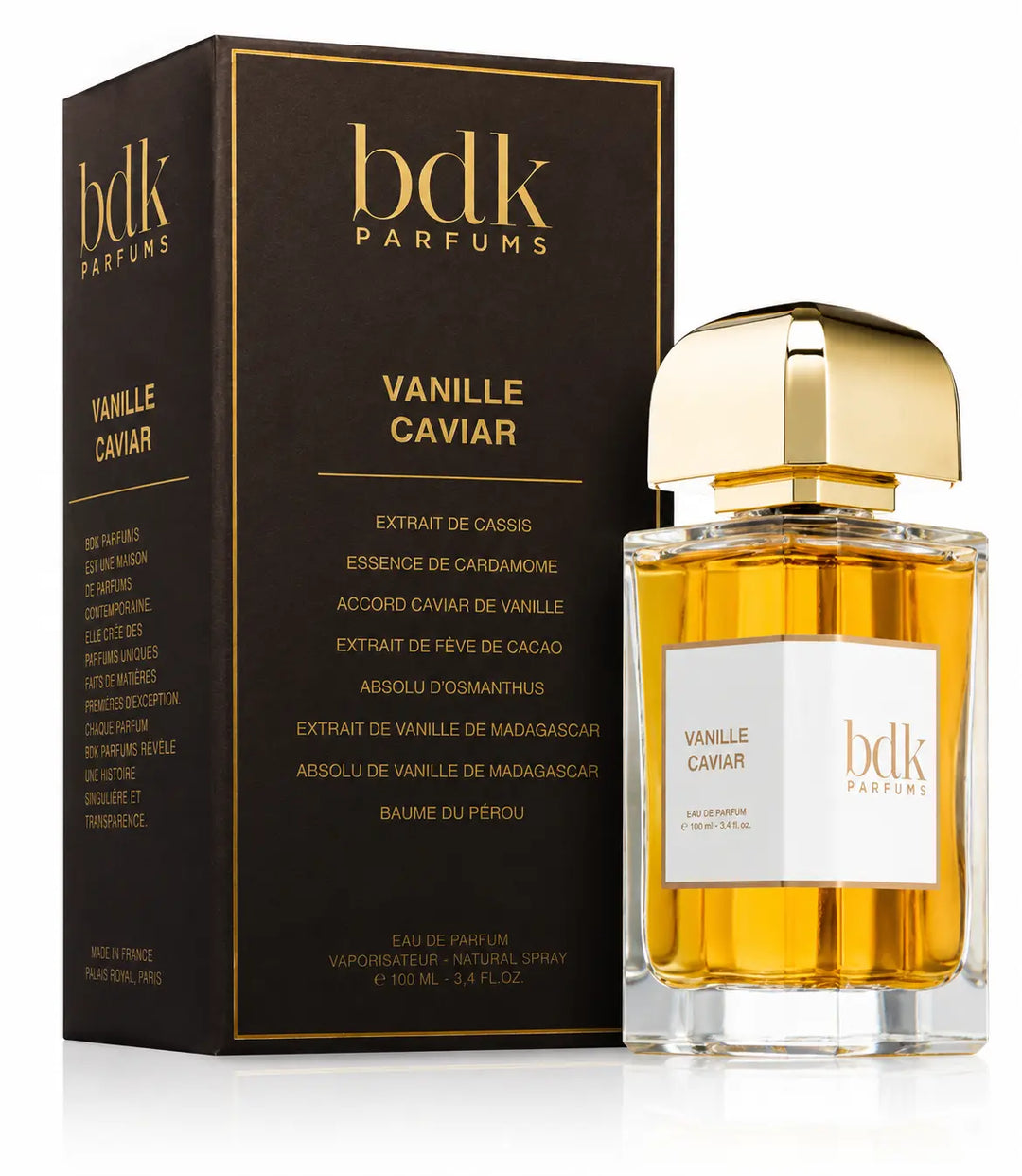 Vanille Caviar By Bdk 3.38oz Unisex EDP Spray