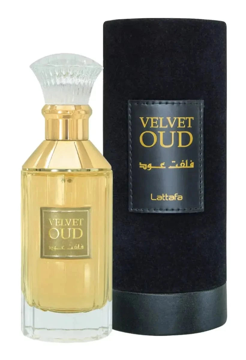 Velvet Oud Lattafa Unisex 3.4oz Eau De Parfum Spray - perfumesandrea