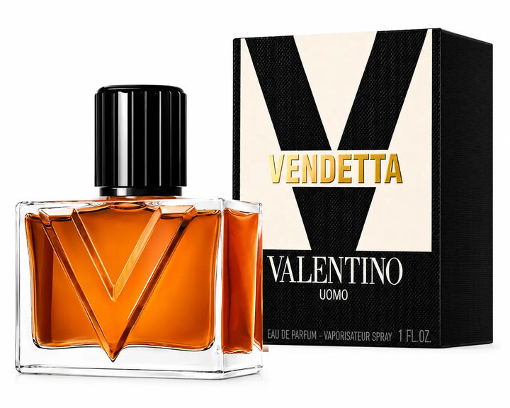 Vendetta Uomo by Valentino for Men 3.0oz EDP perfume bottle