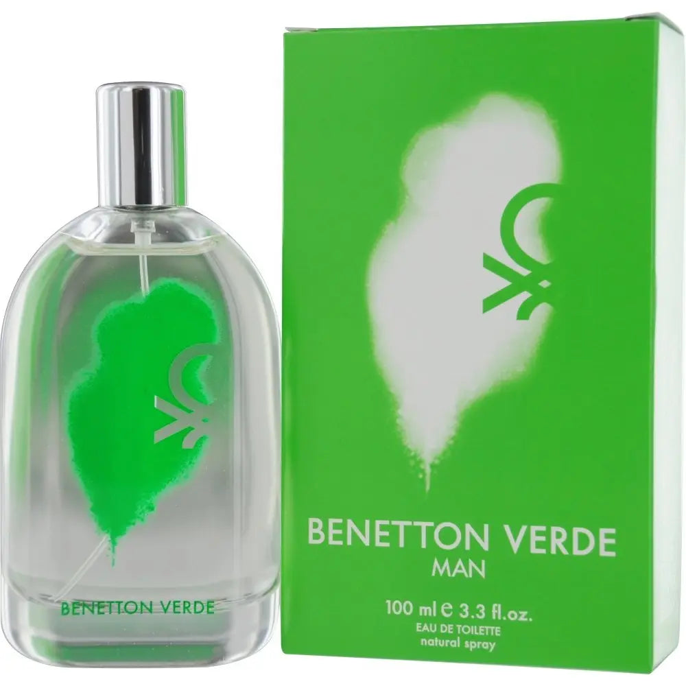Verde By Benetton For Men 3.3oz EDT Spray