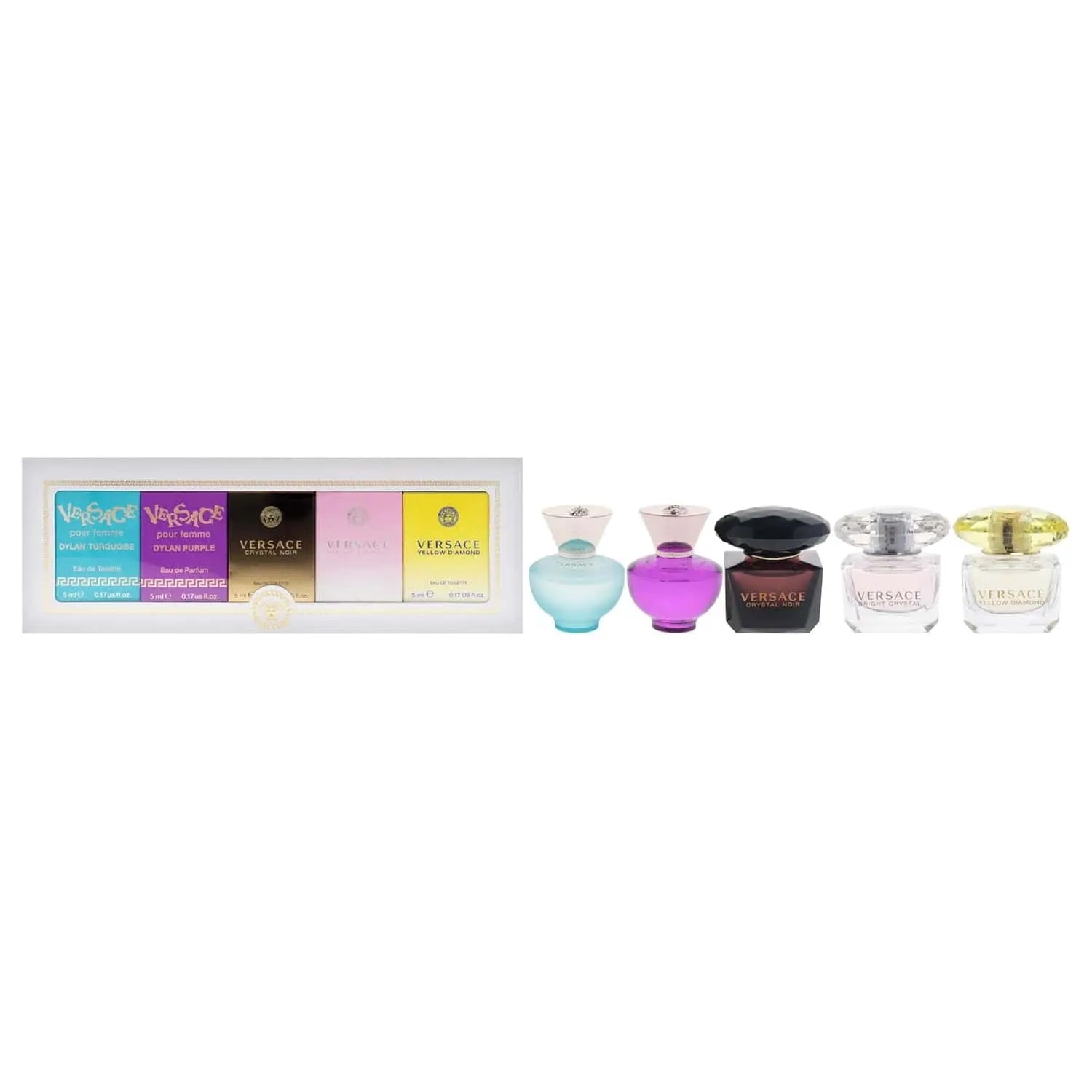 Versace Miniatures Women luxury gift set perfumes
