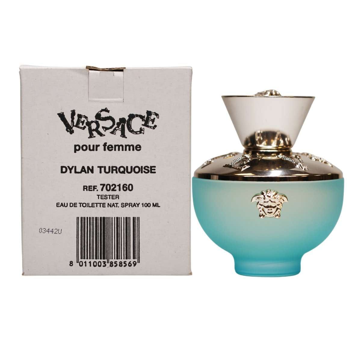 Dylan Turquoise by Versace - For Women 3.4oz EDT Tester