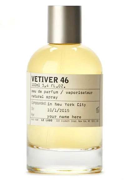 Vetiver 46 By Le Labo For Unisex 3.4oz EDP Spray Le Labo
