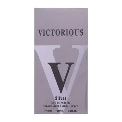 Victorius Silver by Tiverton original 3.4oz Eau de Parfum box