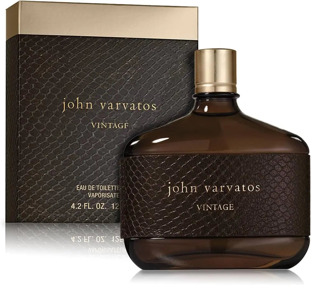 John Varvatos Vintage for Men 4.2oz EDP Spray perfume bottle