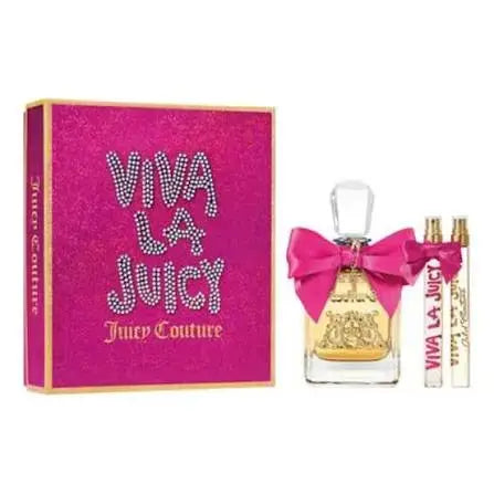 Viva La Juicy by Juicy Couture Women 3Pc Set 3.4oz EDP