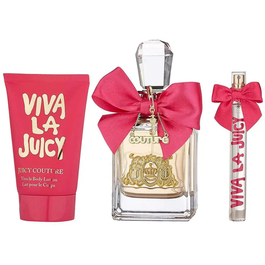 Viva La Juicy by Juicy Couture 3Pcs Set for Women EDP Spray Juicy Couture