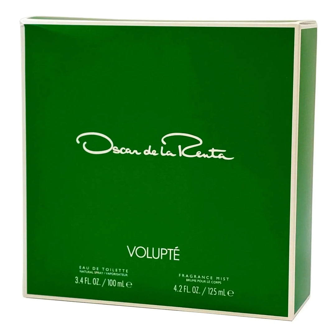 Volupte 2-Piece Set By Oscar De La Renta For Women 3.4oz EDT Spray Oscar De La Renta