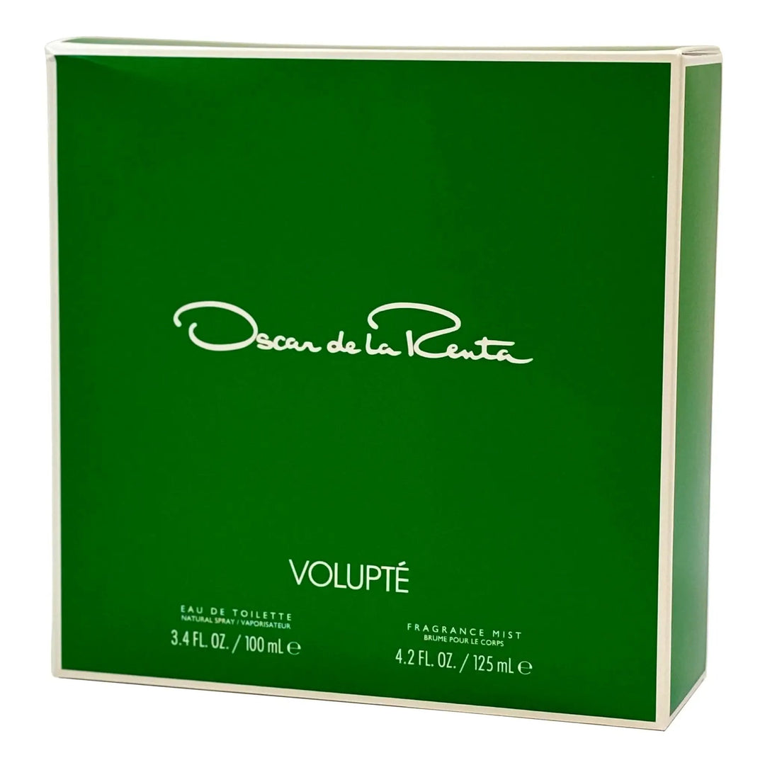 Volupte 2-Piece Set By Oscar De La Renta For Women 3.4oz EDT Spray