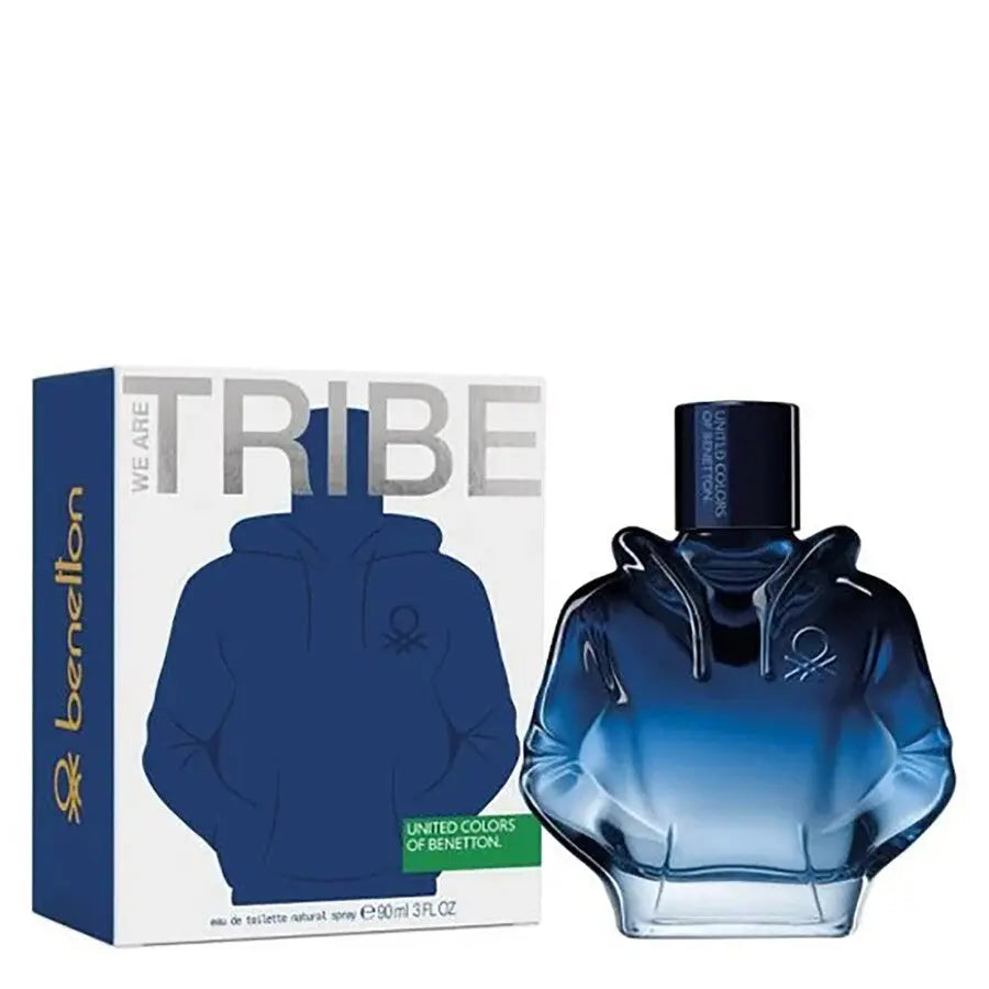 We Are Tribe by Benetton for Men 3.0oz EDT perfume bottle