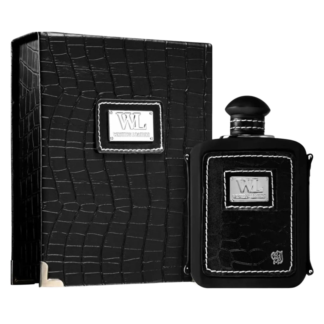 Western Leather Black By Alexandre J For Men 3.4oz EDP Spray