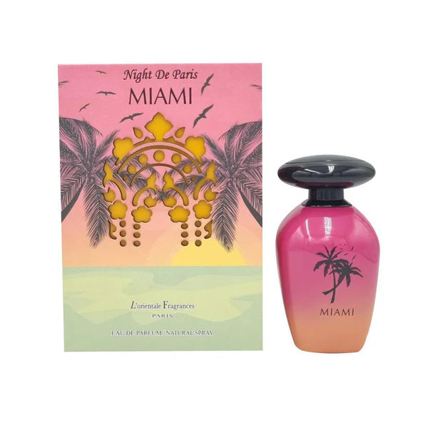 L ́orientale Fragrance Night de Paris Miami unisex 3.3 oz EDP Spray