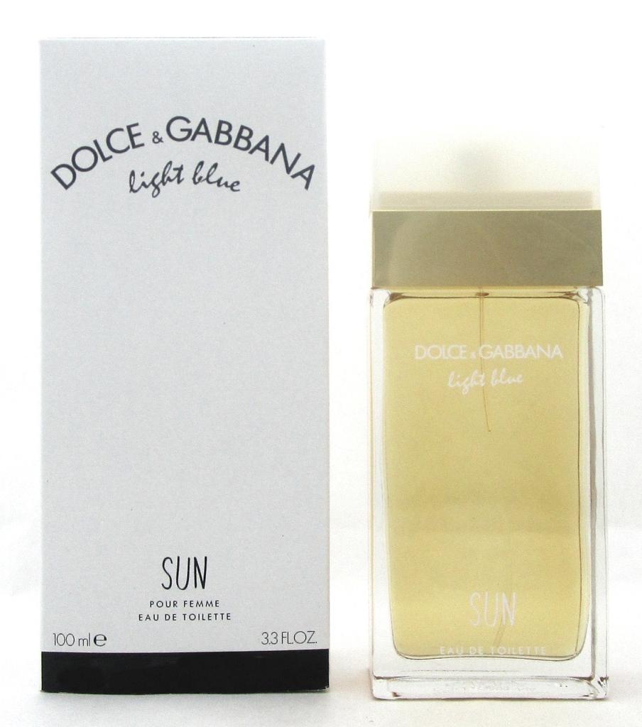 Light Blue Sun By Dolce & Gabbana For Women 3.3 oz EDT Spray (Tester ...