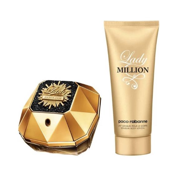 Lady Million Fabulous By Paco Rabanne (2pc Gift Set) For Women