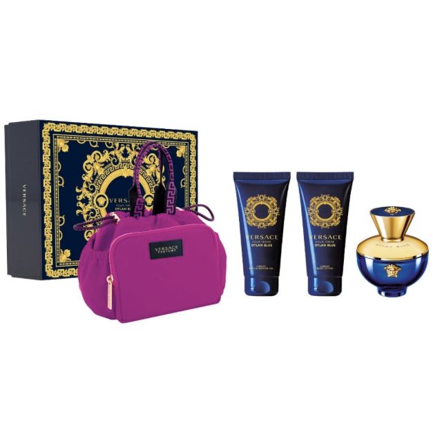 Versace Dylan Blue Pour Femme (3pc Gift Set) For Women EDT